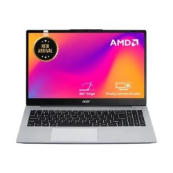 Acer Aspire 15 AS15-42 (UN.35MSI.00M) Ryzen 5 7430U 8GB DDR4 3200MHz 512GB NVMe SSD 15.6 Inch FHD  IPS Backlit 55Whr Pure Silver 