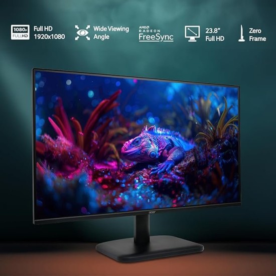 ACER EK240Y P6 24-Inch 144Hz IPS Full HD Backlit LED Monitor