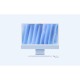Apple iMac M4 Chip 24-inch 4.5K Retina Display 10-Core CPU 10-Core GPU 24GB Unified Memory 512GB SSD Blue