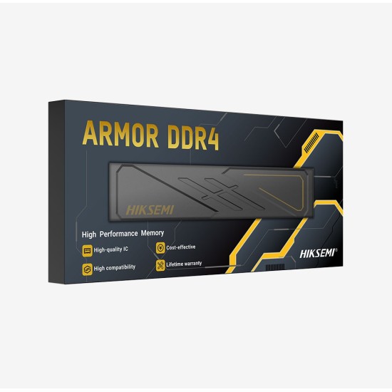 HIKSEMI ARMOR DDR4 8GB 3200MHz CL16 Desktop RAM - Purple