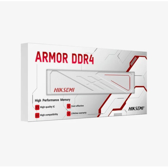 HIKSEMI ARMOR DDR4 16GB 3200MHz CL16 Desktop RAM - White