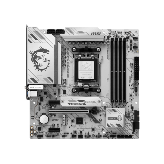 MSI B850M GAMING PLUS WIFI6E AM5 DDR5 PCIe 5.0 M-ATX Motherboard