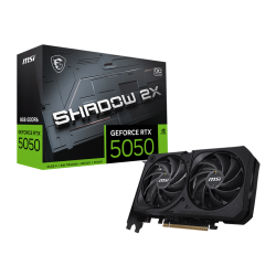 MSI GeForce RTX 5050  8G SHADOW 2X OC 8GB GDDR6 Graphics Card