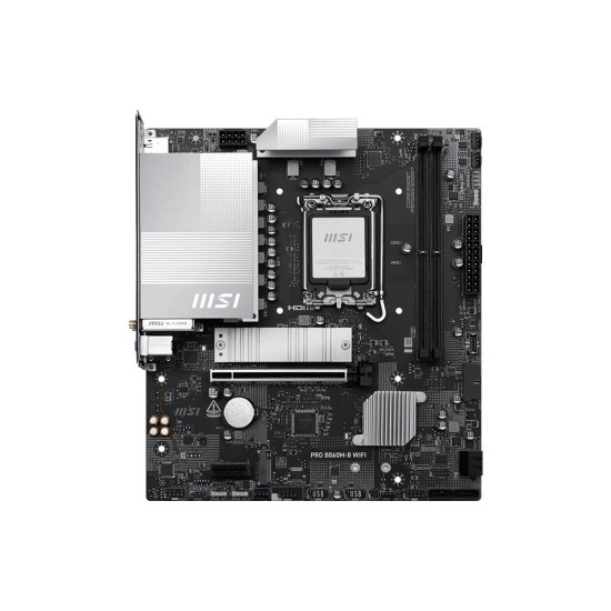 MSI PRO B860M-B WIFI LGA1851 Micro ATX Motherboard