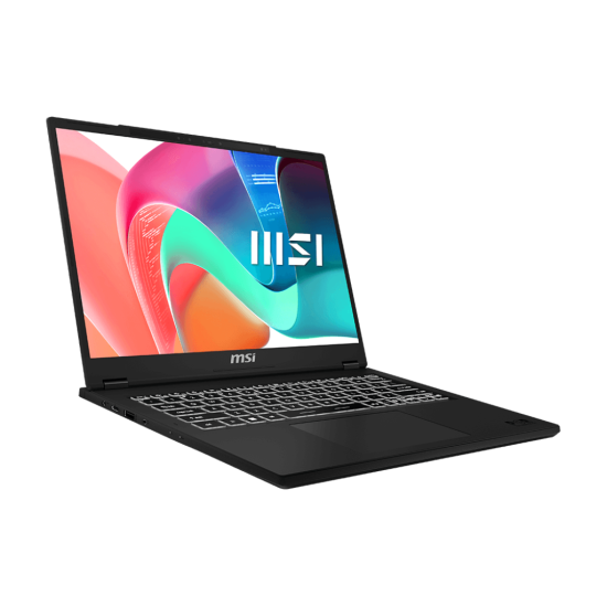 MSI Modern 14 H D2RMG Intel Core 7 240H Intel Graphics 16 GB (8*2) 3200MHz RAM 512GB Gen4 NVMe SSD 14 Inch FHD+ IPS Platinum Black Laptop 