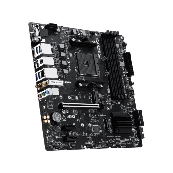 MSI PRO B550M-P WIFI6E AMD AM4 Micro ATX Motherboard