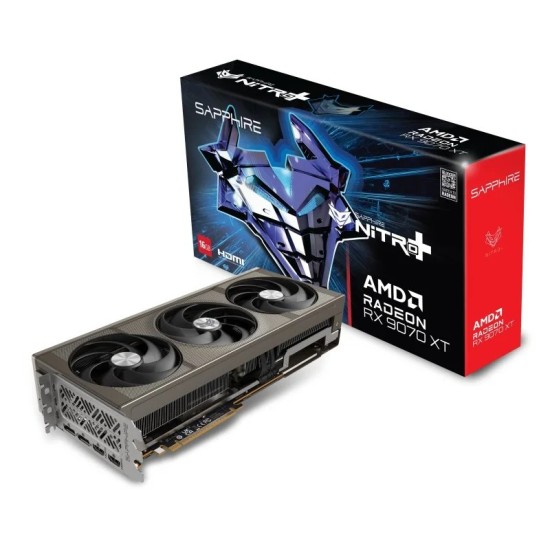 Sapphire Nitro+ AMD Radeon RX 9070 XT 16GB GDDR6 Graphics Card