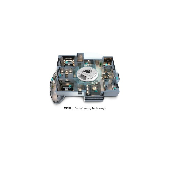 TOTOLINK CA3000X-PoE AX3000 Wireless Dual Band Wi-Fi 6 Celling Access Point