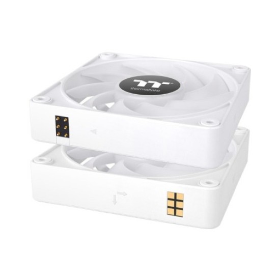 Thermaltake CT120 EX ARGB Sync PC Cooling Fan White (3 Fan Pack) Thermaltake CT120 EX ARGB Sync PC Cooling Fan White (3 Fan Pack)
