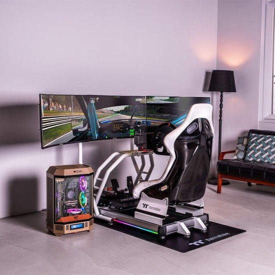 Thermaltake Gaming GR500 Racing Simulator Cockpit (Snow)