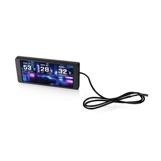 6.0'' LCD Screen Kit for Thermaltake View 390 TG Black