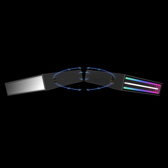 THERMALTAKE SWAFAN 140 EX INFINITY ARGB Sync PC Cooling Fan (3-Fan Pack)