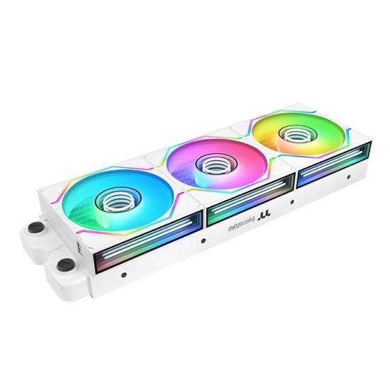 THERMALTAKE SWAFAN 120 EX INFINITY ARGB Sync PC Cooling Fan Snow (3-Fan Pack)
