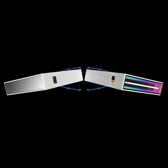 THERMALTAKE SWAFAN 140 EX INFINITY ARGB Sync PC Cooling Fan White (3-Fan Pack)