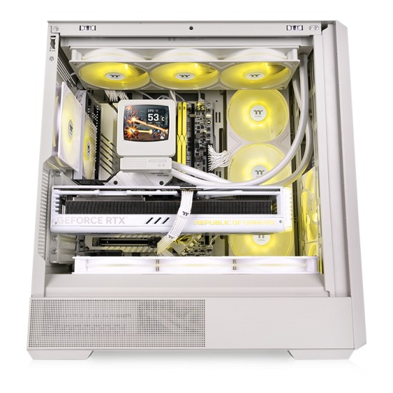 Thermaltake Retro 360 Ultra ARGB Sync AIO Liquid Cooler (3.7" LCD Display)