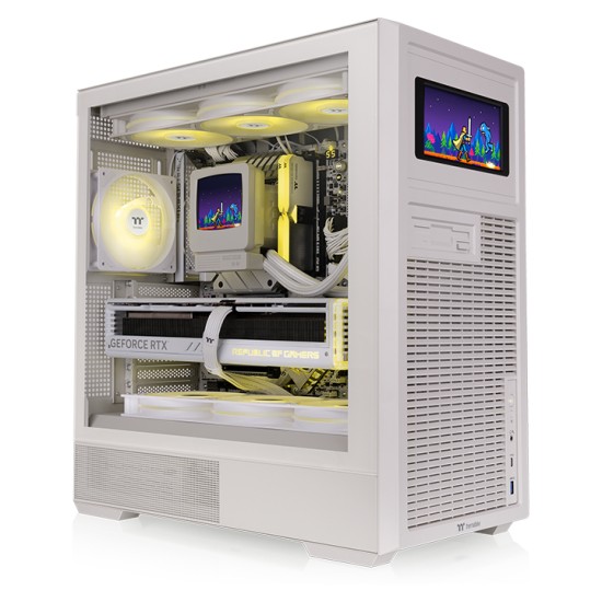 Thermaltake Retro 360 Ultra ARGB Sync AIO Liquid Cooler (3.7" LCD Display)