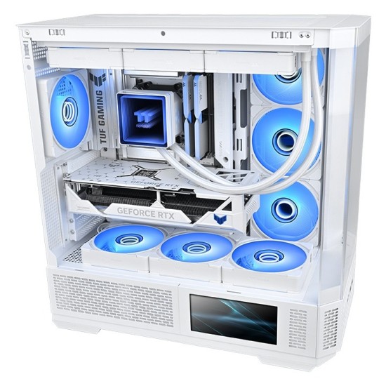 Thermaltake CT120 EX INFINITY ARGB Sync PC Cooling Fan - Snow (3-Fan Pack)