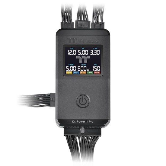 Dr. Power III Pro Universal Power Supply Tester (PCIe 5.1 12V-2×6 Port Included)