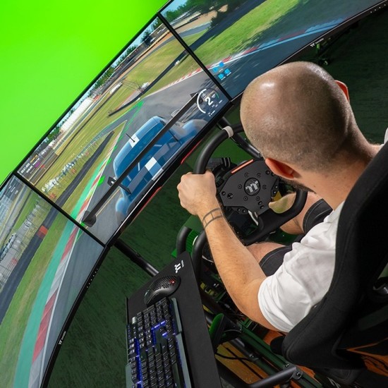 Thermaltake G15 Direct Drive Racing Wheel with Pedal Bundle