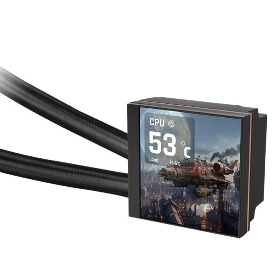 Thermaltake MAGFloe 360 Ultra ARGB Sync AIO Liquid Cooler (3.95” Display)