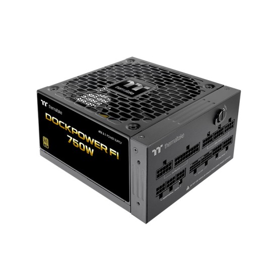 Thermaltake Dockpower Fi 750W 80+ Gold Full Modular ATX 3.1 Power Supply (PSU)