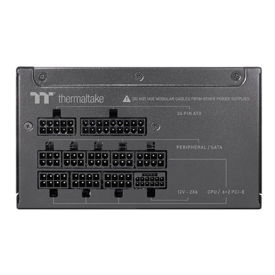 Thermaltake ToughPower GT 850W 80 Plus Gold Power Supply (PCIe 5.1 & ATX 3.1) (PSU)