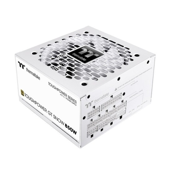 Thermaltake ToughPower GT Snow 850W 80 Plus Gold Power Supply (PCIe 5.1 & ATX 3.1) (PSU) Thermaltake ToughPower GT Snow 850W 80 Plus Gold Power Supply (PCIe 5.1 & ATX 3.1) (PSU)