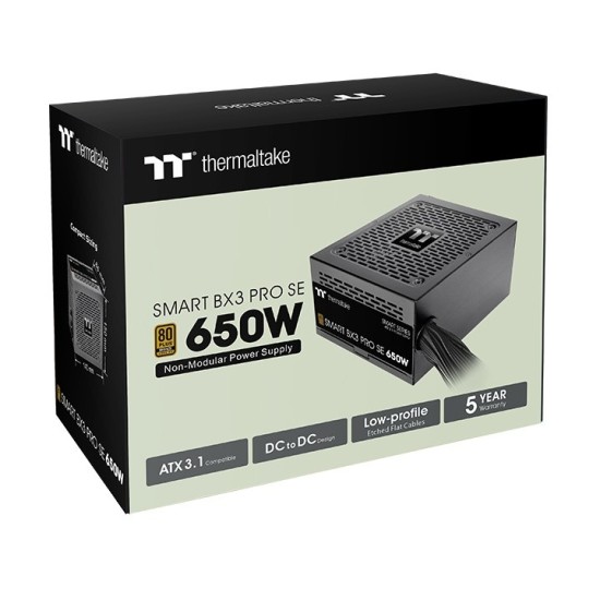 Thermaltake Smart BX3 Pro SE 650W 80 Plus Bronze Power Supply (ATX 3.1) (PSU)