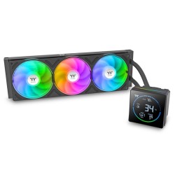 Thermaltake TH360-S V3 ARGB Sync AIO Liquid Cooler (3.95-inch Segment LCD Display)