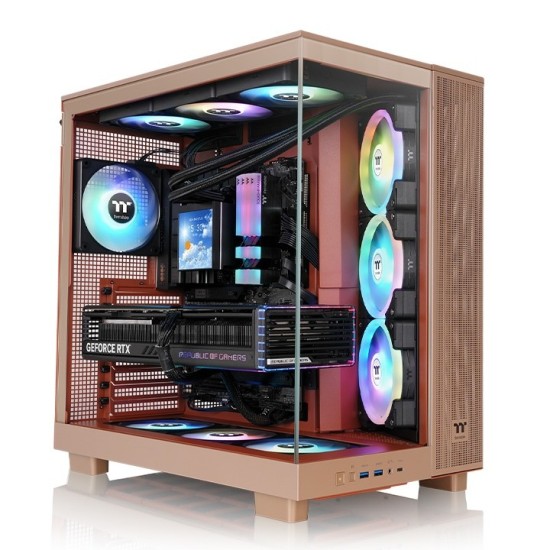 Thermaltake View 380 XL Gravel Sand TG ARGB Mid Tower Chassis