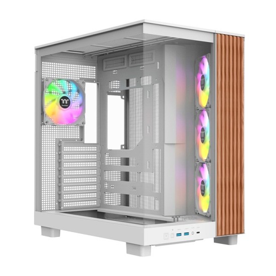 Thermaltake View 380 XL WS TG ARGB Snow Mid Tower Chassis