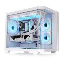 Thermaltake Vision 330 CR ARGB Snow Mid Tower Chassis (6 x 120mm ARGB Infinity Fans Included)