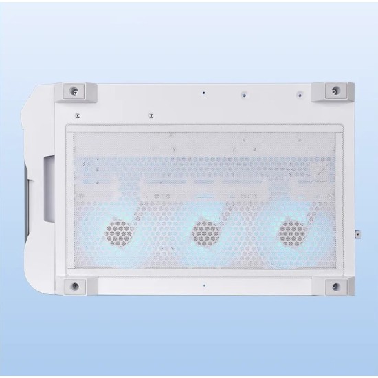 Thermaltake Vision 330 CR ARGB Snow Mid Tower Chassis (6 x 120mm ARGB Infinity Fans Included)