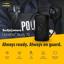 Transcend DrivePro Body 70 Video Camera Camcorder
