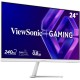 ViewSonic VX24G30-W 24 Inch IPS 1080p 0.8ms 240Hz HDR10 White Gaming Monitor