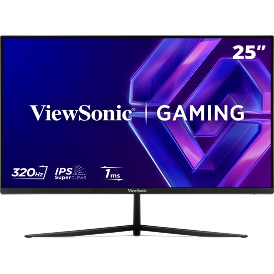 ViewSonic VX2532 25 Inch IPS 1080p 1ms 320Hz HDR10 Gaming Monitor