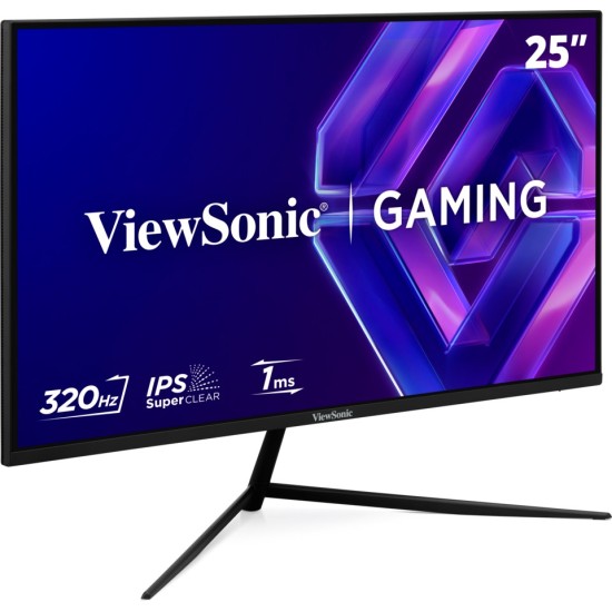 ViewSonic VX2532 25 Inch IPS 1080p 1ms 320Hz HDR10 Gaming Monitor
