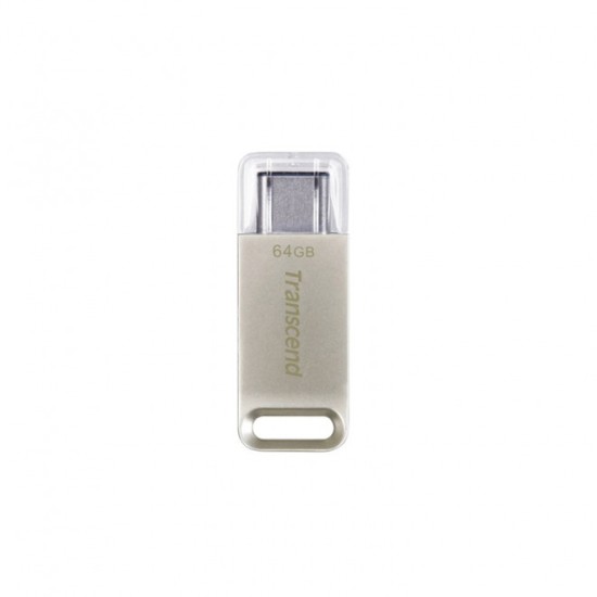 Transcend 64GB JetFlash 850 USB 3.0 Gen 1 Pen Drive Silver