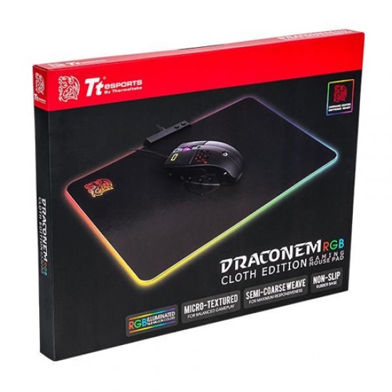 Thermaltake DRACONEM RGB Cloth Edition Gaming Mouse Pad