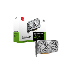MSI GeForce RTX 4060 VENTUS 2X White 8G OC 8GB DDR6 Graphics Card