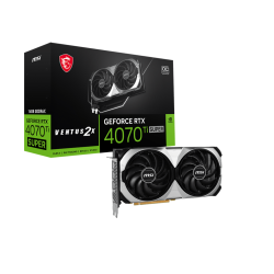 MSI GeForce RTX 4070 TI SUPER VENTUS 2X 12G OC GDDR6X Graphics Card