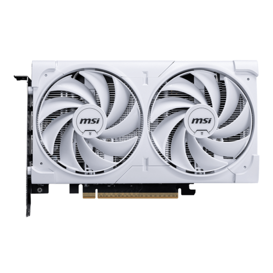 MSI GeForce RTX 5060 TI 16G VENTUS 2X OC WHITE 16GB GDDR7 Graphics Card