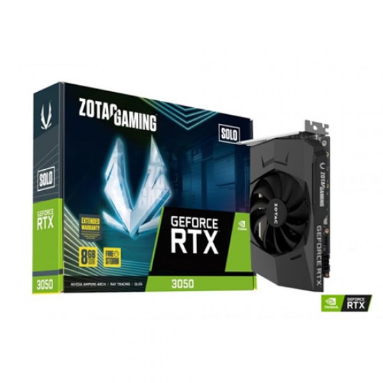 ZOTAC GAMING GeForce RTX 3050 Solo 8GB DDR6 Graphics Card 