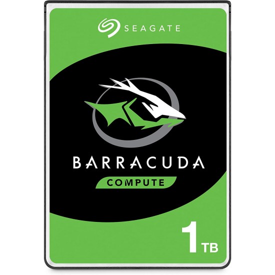 Seagate 1TB Barracuda Internal Laptop Hard Disk Drive (HDD)