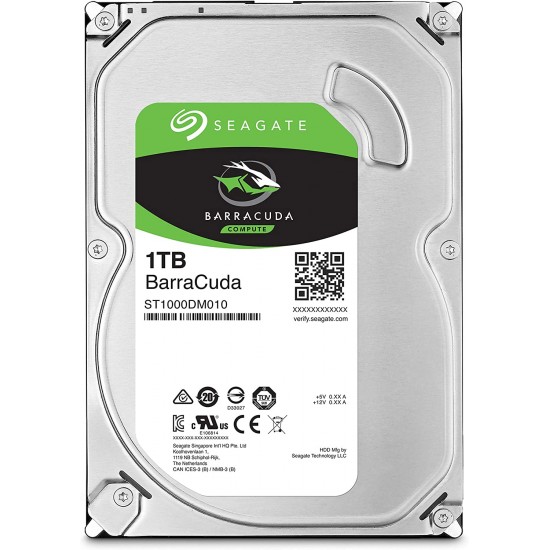 Seagate 1TB Barracuda35 Internal Hard Disk Drive (HDD)