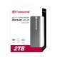 Transcend 2TB StoreJet 25C3N Portable Hard Disk Drive (HDD) Iron Gray