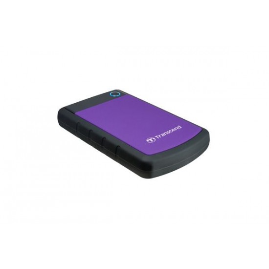 Transcend 2TB StoreJet 25H3 Portable Hard Disk Drive (HDD) Purple