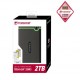 Transcend 2TB StoreJet 25M3 Portable Hard Disk Drive (HDD) Iron Gray Slim