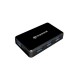 Transcend TS-HUB3K 4-Port USB 3.1 Gen 1 Gen 1 Hub Card Reader Black