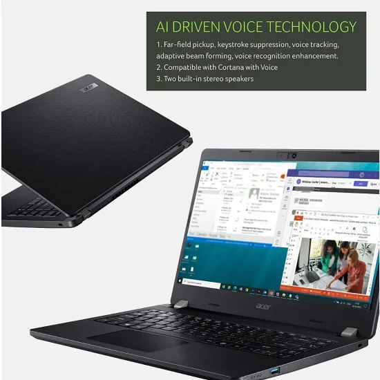 Acer Travelmate TMP214-53 Core I3 14-inch FHD Black Laptop|UCC BD